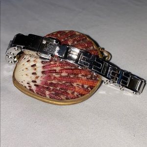 Russell Simmons Sterling Sliver & Diamond Bracelet